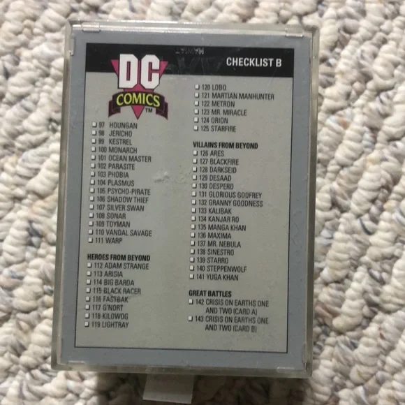 Dc comic cards - Picture 2 of 3